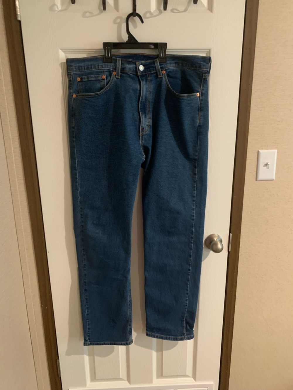 Levi's Men's Dark Blue Straight Jeans